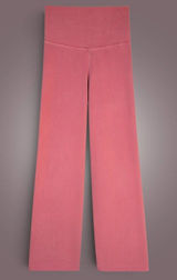 Pink Flare Leggings | High Waist | S Photo 0
