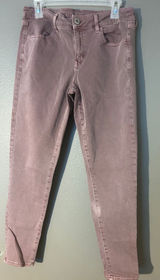 American Eagle AE Ne(x)t Level High-Waisted Jegging Jeans Mauve Purple Photo 0