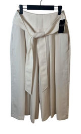 NWT! Lauren Ralph Lauren Wm 2 Paperbag Waist Wide Leg Cropped Culottes Old Money Photo 0