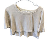 Aerie Cropped Shirt Photo 0