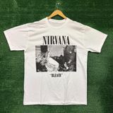 Nirvana Bleach Album Grunge Band T-Shirt Size Large Photo 0