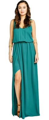 Show Me Your Mumu Dress Large Green Crisp Kendall Sleeveless‎ Formal NEW Photo 0