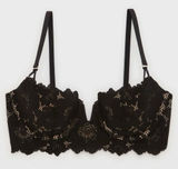 Aerie Lace Plunge Neck Bra 34C New Padded Wired Photo 0