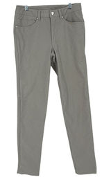 Lululemon Women's Gray Straight Leg Pants 30x30‎ Mid Rise Trouser Casual Photo 0