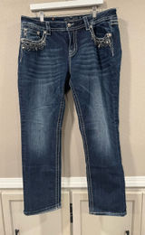 Miss Me Easy Ankle Skinny Mid Rise 34x29 Photo 0