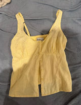 Yellow Hollister Top Photo 0