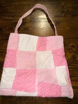 Handmade Quilt Bag Pink Photo 0