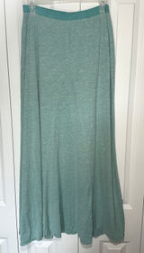 Tommy Bahama Relax Maxi Skirt Womens‎ Small S Green Slub Knit Cotton Light Airy Photo 0