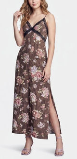 Brock Collection x H&M Woodsy Floral Slip Dress Lace Trim Cottagecore S Photo 0