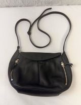 Vince Camuto Crossbody Women's Leather Black Bag Shoulder Purse Classic Pebbled Photo 0