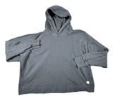 Vuori Women's XL Halo Essential Hoodie Gray Black Charcoal Cropped Lounge Yoga Photo 0