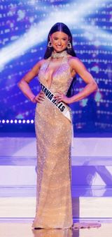 Sherri Hill Fully Beaded Gown Fitted Evening Gown Photo 0