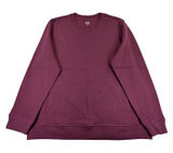 Duluth Trading Womens XXL Burgundy Cotton Rib Crewneck‎ Sweatshirt Pockets 20929 Photo 0