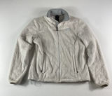 The North Face Jacket Womens Small White Full Zip Fuzzy Osito‎ Sweater Ladies Photo 0