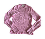 J.‎ Crew Carolyn Fitted Crewneck Sweater Womens Medium Pink Merino Wool Preppy Photo 0
