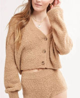 Le Ore Modena Cozy Cardigan in Lion King Size XSmall‎ Oversized Cropped Photo 0