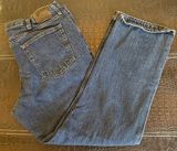 Lee Jeans Vintage 90s Mens 40x30 Dark Wash Regular Fit Straight Leg Photo 0
