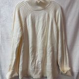 Jones New York XL Cream Turtleneck Sweater Photo 0