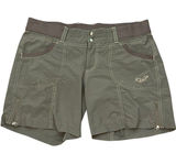 KUHL Hiking Outdoor Trail Shorts Green Size 8 Zipper Summer Lightweight Photo 0