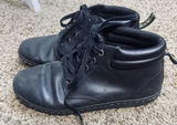 Dr. Martens Air Wair Maleke Black Canvas Boots Shoes Punk W8 M7 EU39 goth punk Photo 0