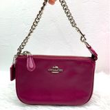 COACH Mini Purse Wristlet 15 in Leather F64791 Photo 0