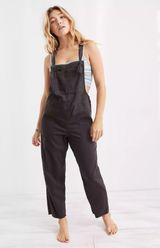Aerie Werk & Play Twill Overalls Photo 0