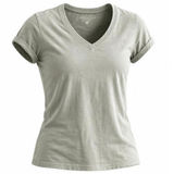 Beverly Hills‎ Polo Club T-Shirt Womens Size Small Seafoam Green V-Neck Tee Photo 0