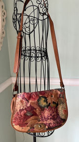 Maurizio Taiuti‎ Floral Shoulder leather patricia crossbody Nash purse Photo 0