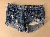 Jean shorts Blue Size 0 Photo 0