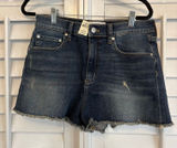 PINK Victoria’s Secret High Waisted Cut Off ‎ Denim Shorts Size 10 Photo 0