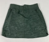 Orvis Skort Womens Small Green Camo Hiking‎ Walking Built In Shorts Zip Pockets Photo 0