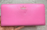 Kate Spade New York Pink Zip Around Wallet Photo 0