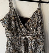 INC International Y2k Concepts Sparkle Babydoll Top‎ L Fairy Grunge Going Out Photo 0