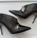 Guess Black Faux Patent Pointed-Toe Stiletto Heels - Women's Dress Pumps 8.5M Photo 0