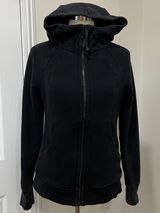 Lululemon Scuba Hoodie Cotton Fleece Black Size 6 Long Sleeve Comfy Long Sleeve Photo 0