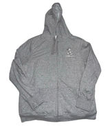 Walt Disney World Full Zip Sherpa Gray Hoodie Embroidered Mickey Mouse XL jacket Photo 0