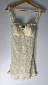 Victoria’s Secret Sexy‎ Little Thing Cream Lace Lingerie 36C Y2K Photo 0