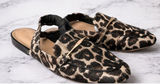 Leopard Print Slingback Loafers - Women size 6 Photo 0