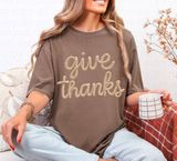 Thanksgiving Crewneck Gildan Thankful Sweatshirt Photo 0