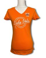 NWT Girls’ XL/Ladies’ S Orange UT Lady Vols Tee T-Shirt Top Women’s Basketball New University Of Tennessee Photo 0