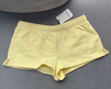 Aritzia Cozy Sweatfleece Boyfriend Lo-Rise Mini Short Lemonade S Photo 0