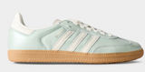adidas Originals Samba OG sneakers in green metallic and white Photo 0