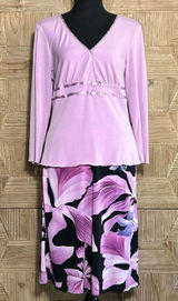 Speechless 2 Piece Set Large Top & Small Skirt Lilac Fairycore Vintage Y2K Photo 0