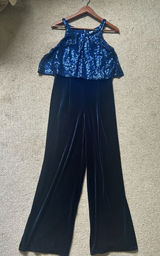 Knitworks sparkly romper Blue Size L Photo 0