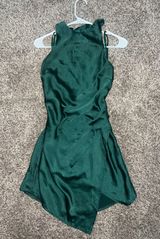 Hello Molly Emerald Mini Dress Green Photo 0