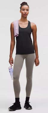 Lululemon Swiftly Tech Racerback Tank Top 2.0 Hip Length Black Activewear 12 NWT Photo 0
