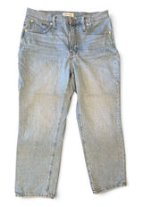 Madewell The Perfect Vintage Jeans 30P Light Wash High Rise Petite Mom Jeans Photo 0