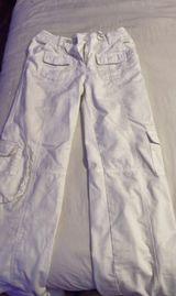 Brandy Melville White Kim Cargo Pants Photo 0