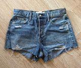 Aritzia Denim Forum Ex-boyfriend denim shorts Size 25 Photo 0