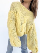 RUMORED NONNA SWEATER BANANA S/M Yellow Photo 0